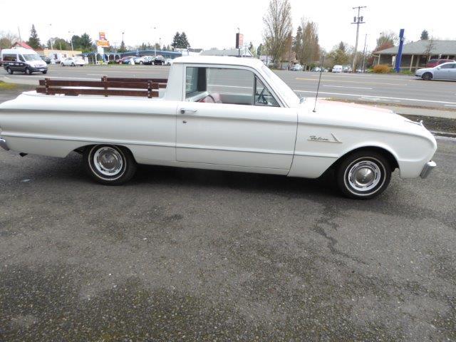 1962 White Ford Ranchero