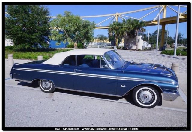 1962 Blue Ford Sunliner