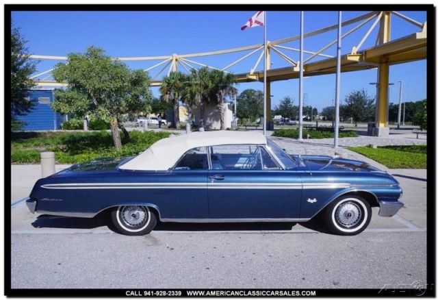 1962 Blue Ford Sunliner
