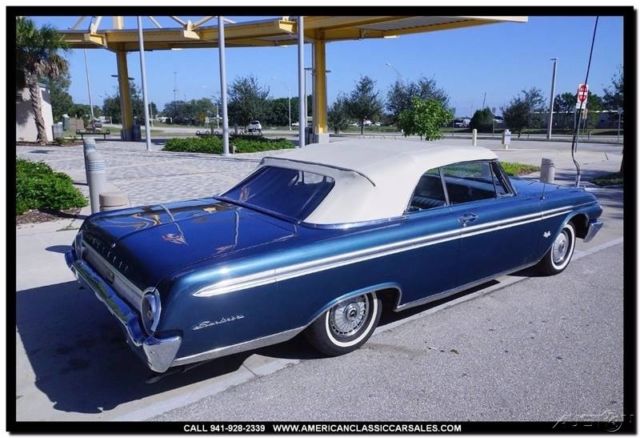 1962 Blue Ford Sunliner