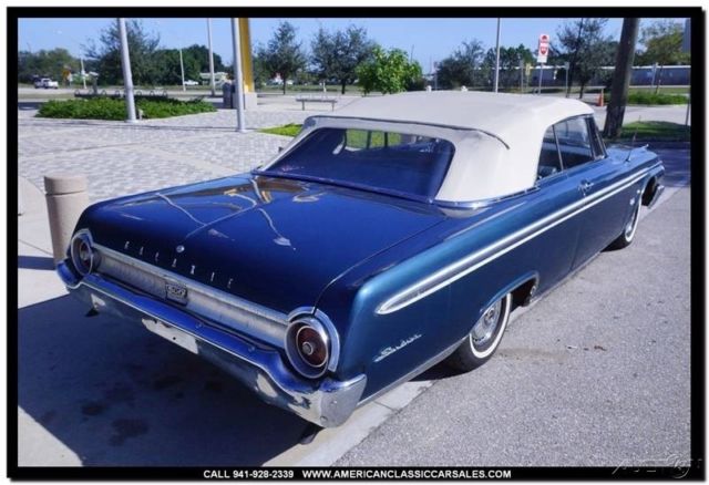 1962 Blue Ford Sunliner