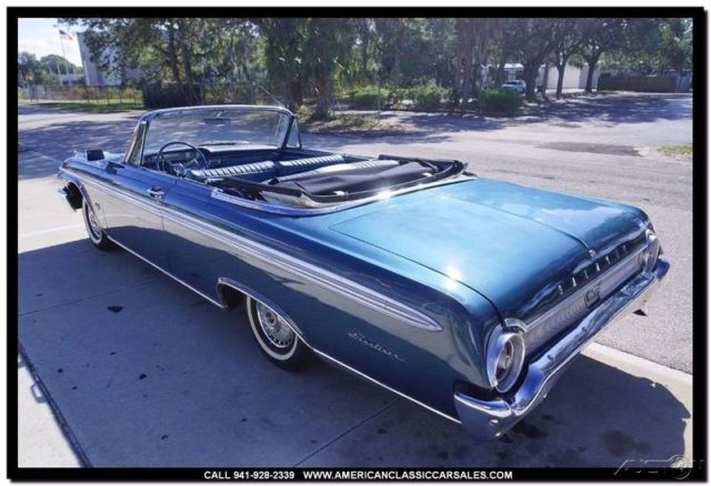 1962 Blue Ford Sunliner