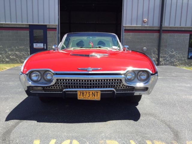 1962 Red Ford Thunderbird