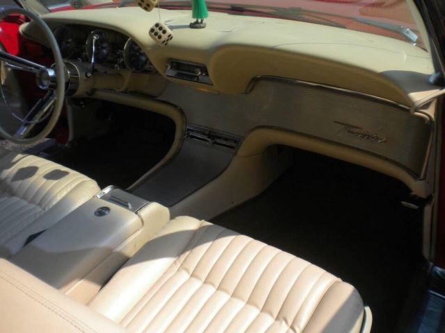1962 Red Ford Thunderbird