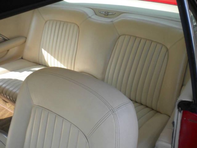 1962 Red Ford Thunderbird