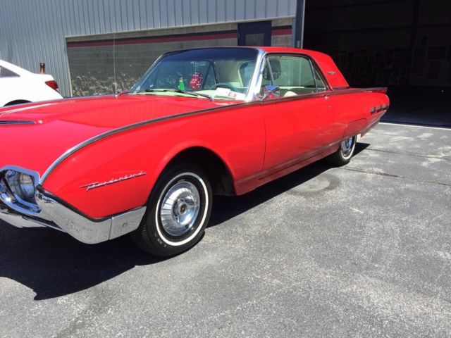 1962 Red Ford Thunderbird