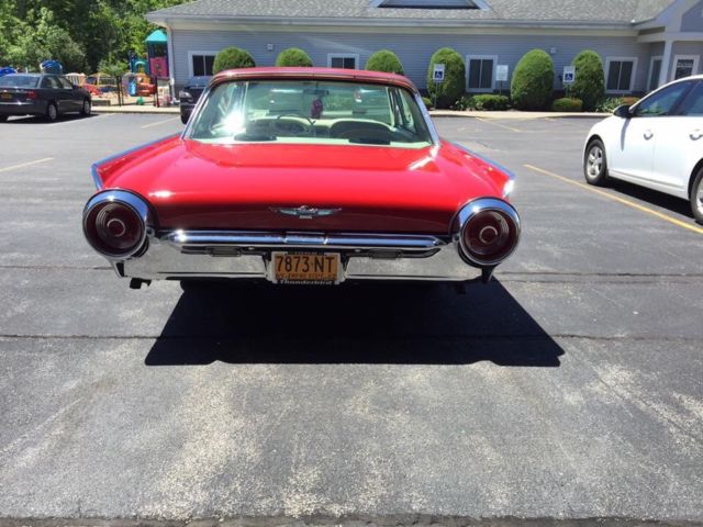 1962 Red Ford Thunderbird