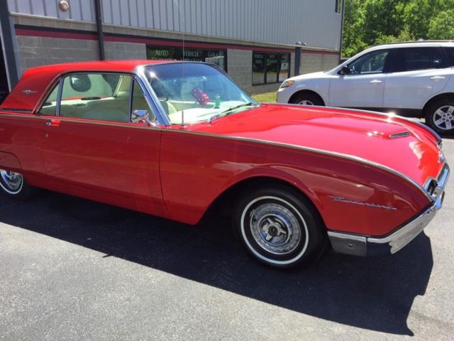 1962 Red Ford Thunderbird