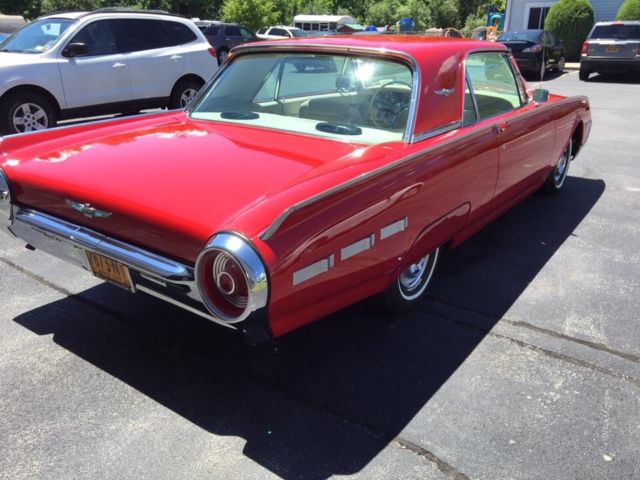 1962 Red Ford Thunderbird
