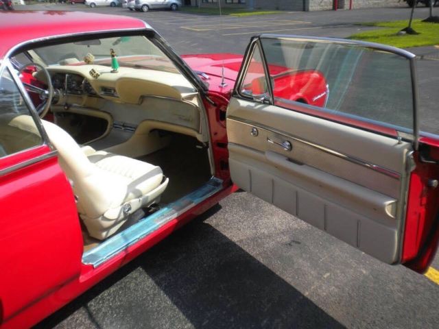 1962 Red Ford Thunderbird