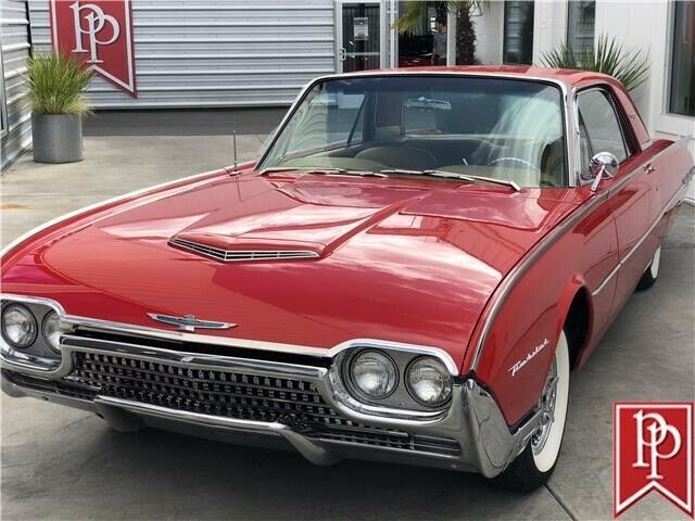 1962 Red Ford Thunderbird 2dr Coupe
