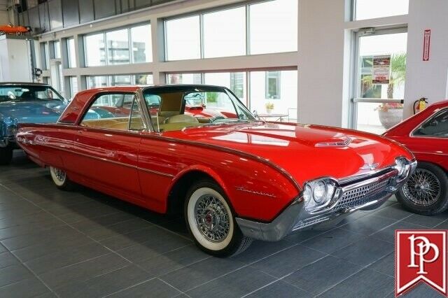 1962 Red Ford Thunderbird 2dr Coupe