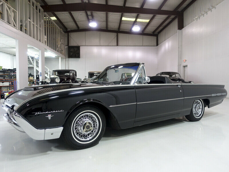1962 Black Ford Thunderbird Convertible