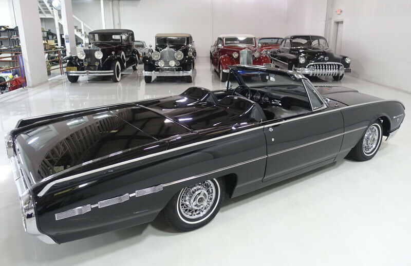 1962 Black Ford Thunderbird Convertible