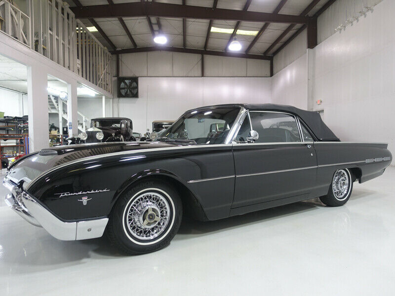 1962 Black Ford Thunderbird Convertible