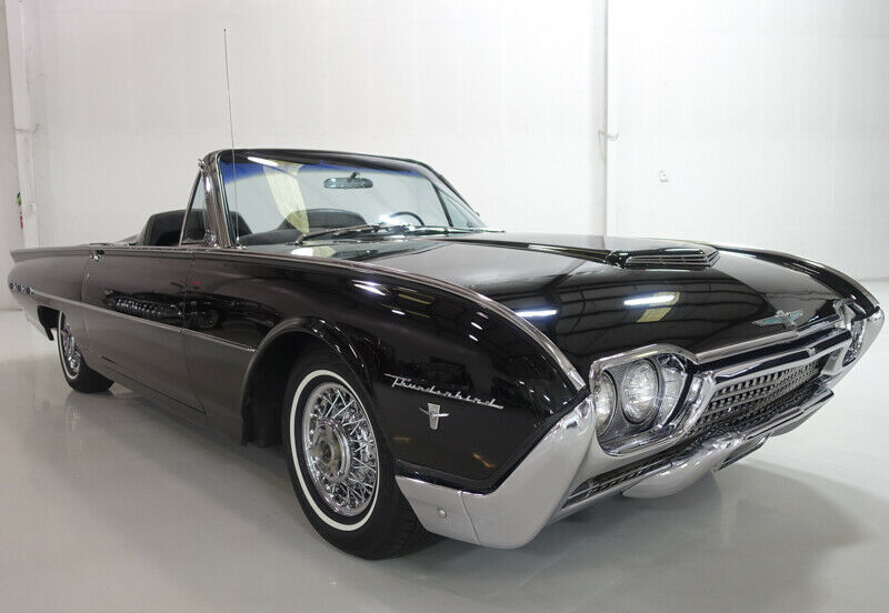 1962 Black Ford Thunderbird Convertible