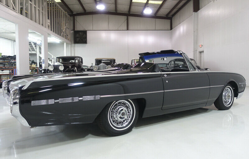 1962 Black Ford Thunderbird Convertible