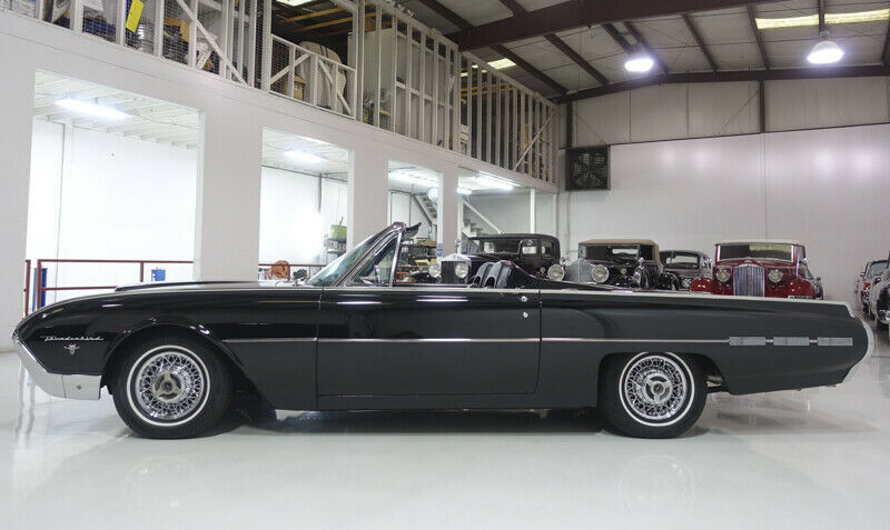 1962 Black Ford Thunderbird Convertible