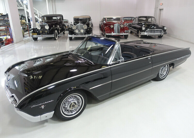1962 Black Ford Thunderbird Convertible