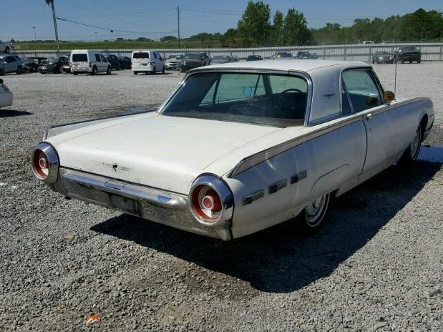 1962 White Ford Thunderbird Coupe