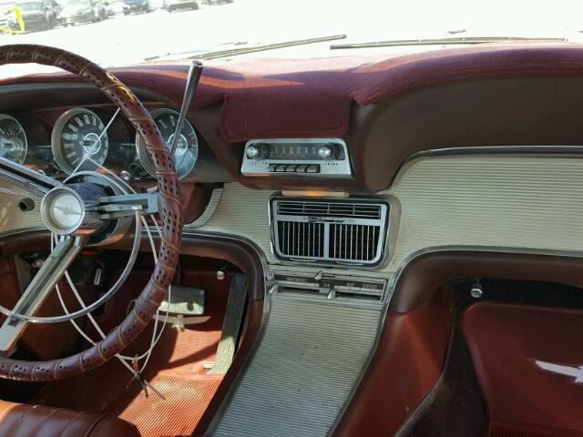 1962 White Ford Thunderbird Coupe