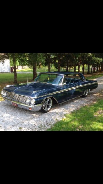 1962 Blue Ford Galaxie Coupe