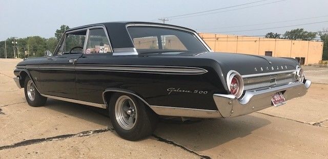 1962 Black Ford Galaxie Sedan