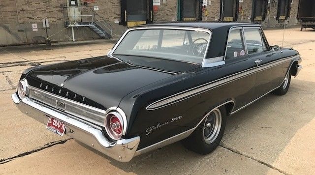 1962 Black Ford Galaxie Sedan