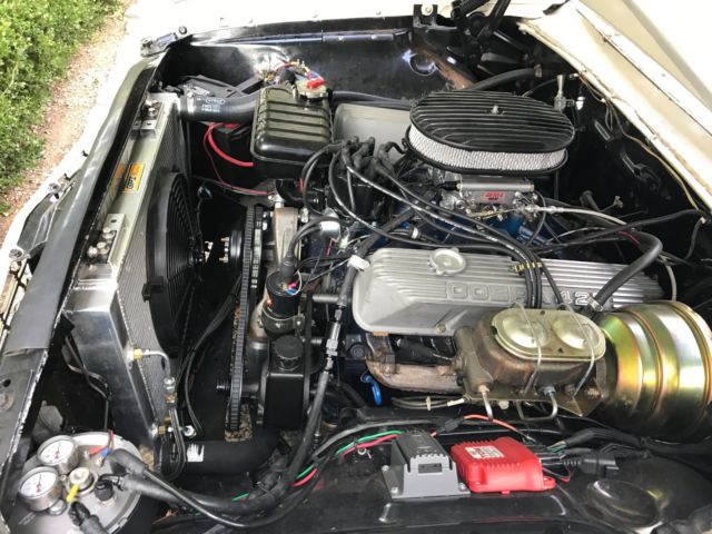 1962 White Ford Galaxie Convertible