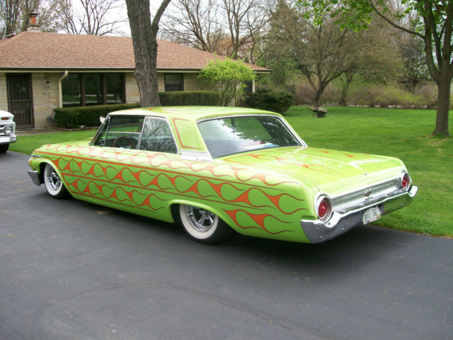 1962 Green Ford Galaxie Sedan