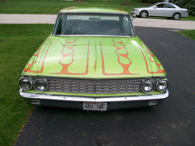 1962 Green Ford Galaxie Sedan