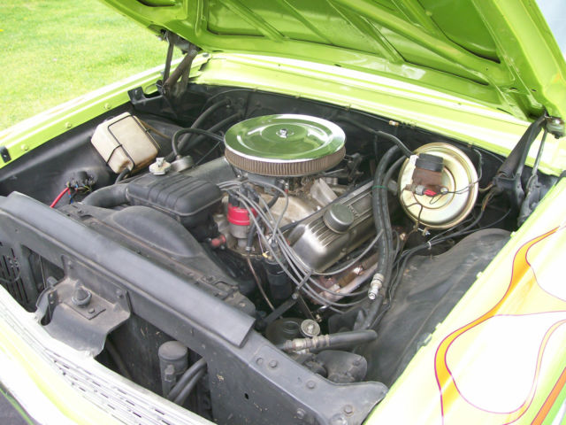 1962 Green Ford Galaxie Sedan