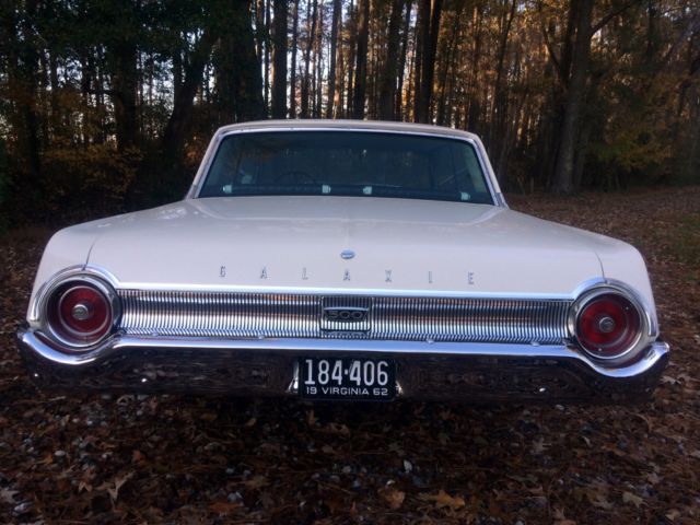 1962 White Ford Galaxie