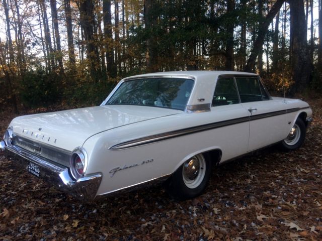 1962 White Ford Galaxie