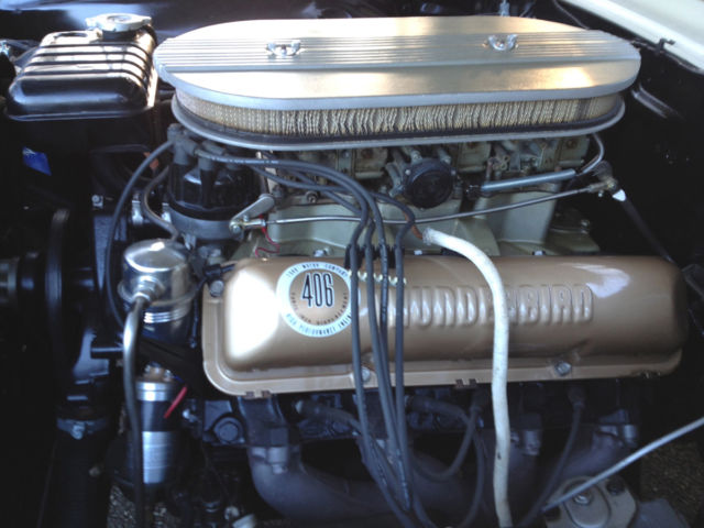 1962 White Ford Galaxie