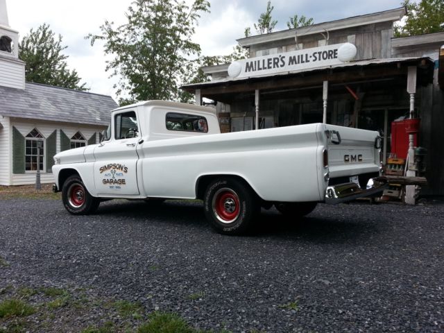 1962 WHITE GMC C10 PICKUP