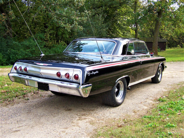 1962 Black Chevrolet Impala Coupe