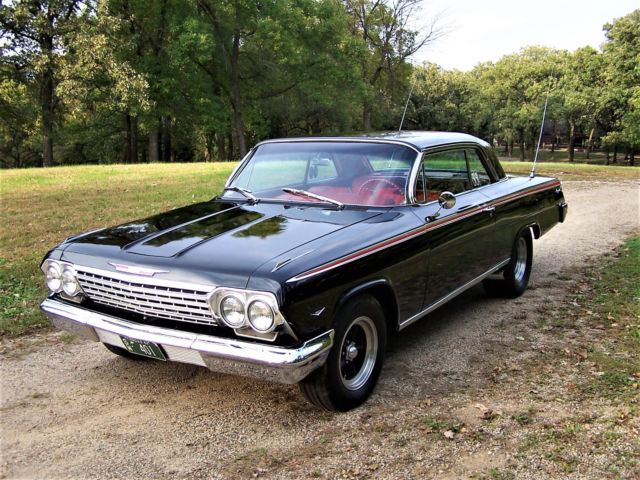 1962 Black Chevrolet Impala Coupe