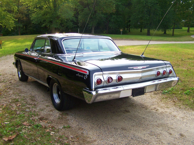 1962 Black Chevrolet Impala Coupe