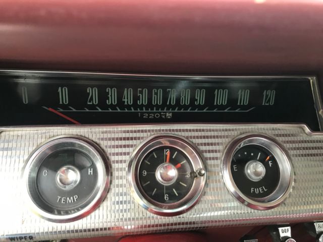 1962 White Chevrolet Impala