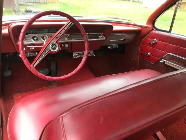 1962 White Chevrolet Impala