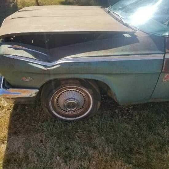 1962 Blue Chevrolet Impala Sedan