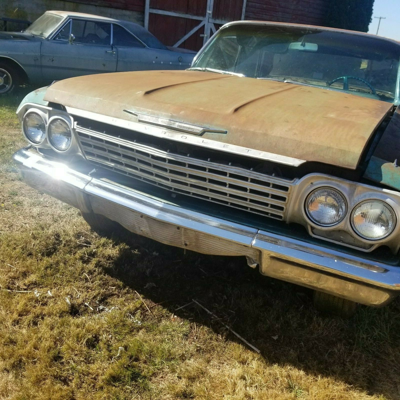 1962 Blue Chevrolet Impala Sedan