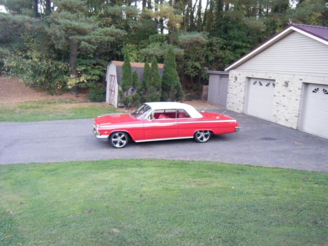1962 Red Chevrolet Impala Coupe