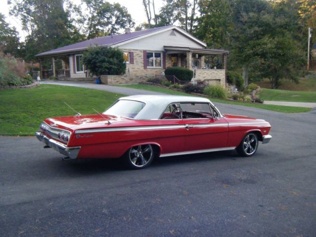 1962 Red Chevrolet Impala Coupe