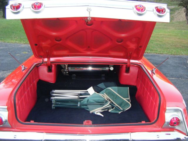 1962 Red Chevrolet Impala Coupe