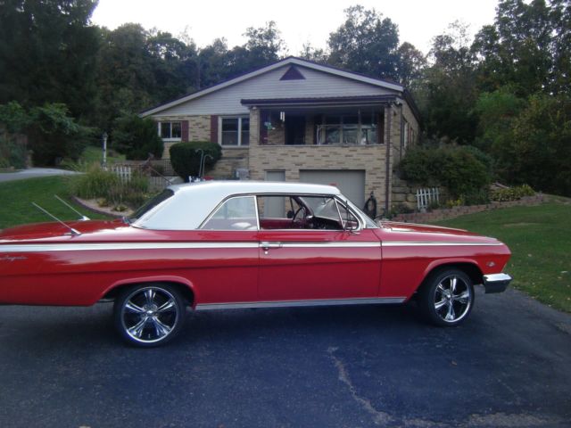 1962 Red Chevrolet Impala Coupe