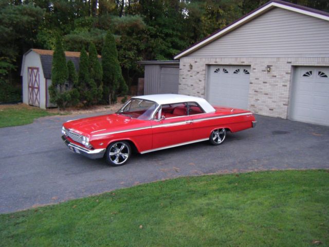 1962 Red Chevrolet Impala Coupe
