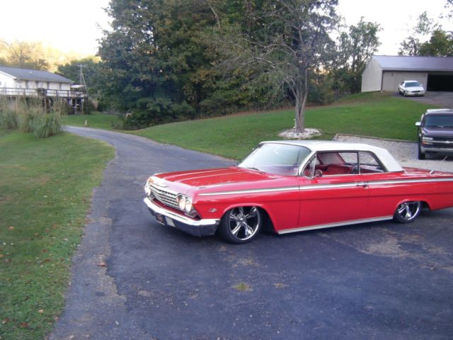 1962 Red Chevrolet Impala Coupe