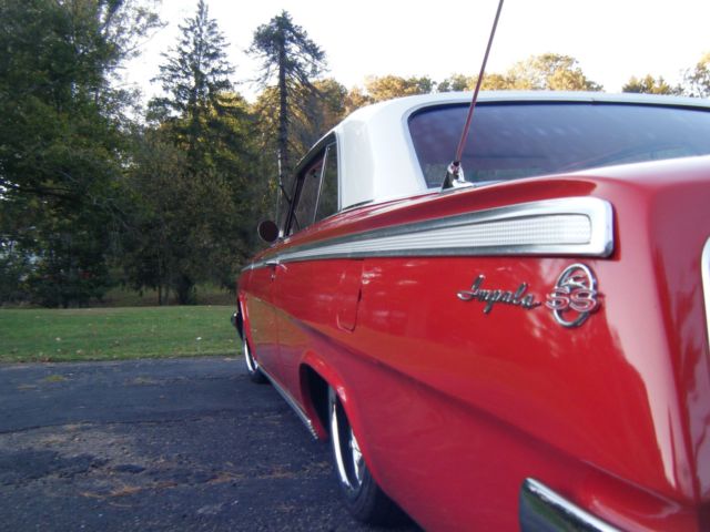 1962 Red Chevrolet Impala Coupe